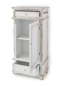 Kast - wit - maat 128x60 cm - bonprix