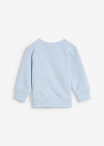 Baby sweatshirt van puur biologisch katoen - grijs - maat 56/62 - 100% katoen - bonprix