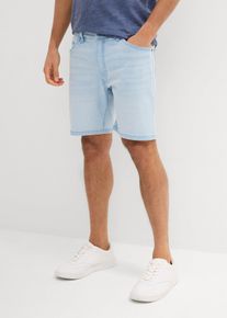 Jeans stretch short loose fit extra wijd - blauw - maat 36 - met katoen - bonprix