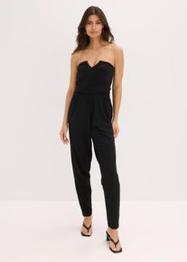 Jersey jumpsuit - zwart - maat 46 - bonprix