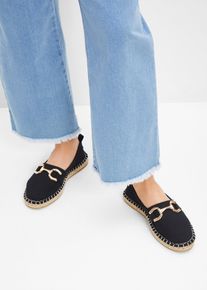 Espadrilles - zwart - maat 42 - vegan - bonprix