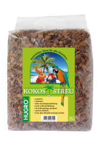 25l Hugro lecho higiénico de coco para animales