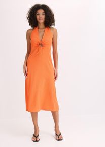 Jerseykleid mit Cutouts, orange, Größe 44/46 (L), bonprix