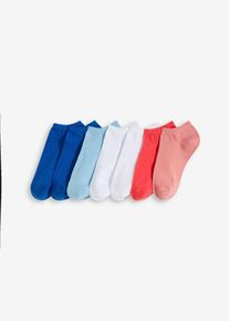 Sneakersocken mit Bio-Baumwolle (7er Pack) - weiß - Größe 35-38 mit Baumwolle- bonprix