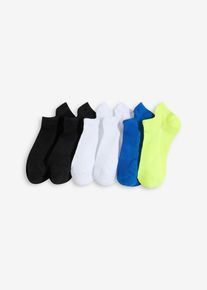 Sportsocken mit kühlendem Polyester (6er Pack) - schwarz - Größe 35-38 - bonprix