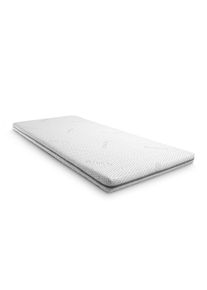 Supportho premium cold foam topper 90 x 200 cm H3, height 9 cm, firmness level H3 with antibacterial cover