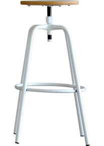 OTTO Barkruk Paris in hoogte verstelbaar 70-80 cm, in 3 kleuren, barkrukken wit