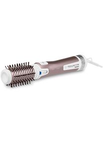 Rowenta Stylingborstel met warme lucht Brush Activ Premium Care roterende warme luchtborstel, met natuurlijke haren, stylingborstels wit