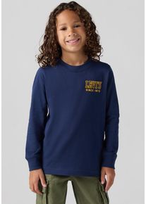 Levi's Kidswear Levi's Kidswear Shirt met lange mouwen met rugprint voor jongens jongens shirts met lange mouwen maat 3 (98) blauw