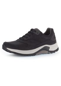 Gabor Rollingsoft Sneakers in comfortabele breedte g (= breed), vrijetijdsschoen, lage schoen, veterschoen heren veterschoenen maat 8,5 (42,5) blauw