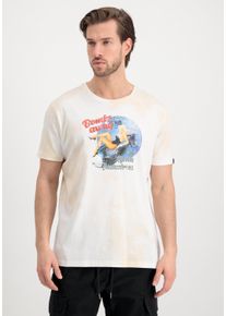 Alpha Industries T-shirt Alpha Industries Men - T-Shirts Nose Art T-Shirt heren t-shirts maat M wit