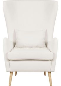 Guido Maria Kretschmer Home & Living Guido Maria Kretschmer Home&Living Fauteuil Sallito, oorfauteuil, TV-stoel voor woonkamer, ook in velours cord fauteuils maat Structuur beige