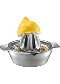 Gefu Citruspers Lemon Edelstaal, geschikt voor de vaatwasser, inhoud 0,25 l citruspersen zilver(kleur)