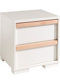 Vipack Nachtkastje Londen met melamine-oppervlak nachtkastjes wit