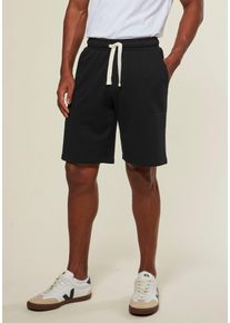 Kangaroos Sweatshort , zijvakken, contrasterende banden heren sportshorts maat S (44/46) zwart