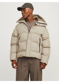 Jack & Jones Jack & Jones Gewatteerde jas JCOALPHA PUFFER SN heren winterjassen maat L beige