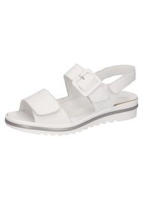 Waldläufer Waldläufer Sandalen HAKURA zomerschoen, sandaal, sleehak, met profielzool, breedte h dames sandaaltjes maat 7 (40,5) wit
