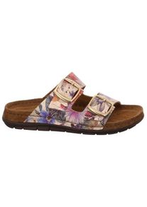 Rohde Slippers Rodigo sleehak, zomerschoen, pantoffels met zacht voetbed dames sandaaltjes maat 35 EU goud(kleur)