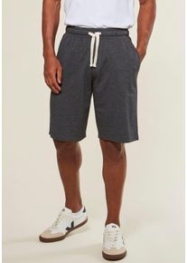 Kangaroos Sweatshort , zijvakken, contrasterende banden heren sportshorts maat S (44/46) grijs