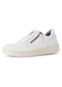 Gabor Plateausneakers , vrijetijdsschoen, lage schoen, veterschoen in basketlook dames lage sneakers maat 35 wit