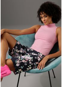 Aniston CASUAL Tanktop met opstaande kraag dames tanktops maat 34 roze