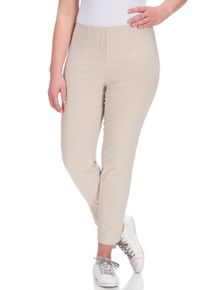 KjBRAND Stoffen broek Susie XS Ankle Bengaline dames harembroeken maat 42 (21) beige
