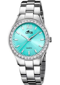 Lotus Kwartshorloge Horloge, dameshorloge, stalen armband dames horloges zilver(kleur)