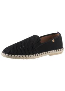 VERBENAS Espadrilles Tom Pacific Slipper, zomerschoen, strand schoen met luchtdoorlatende perforatie heren instappers maat 42 EU zwart