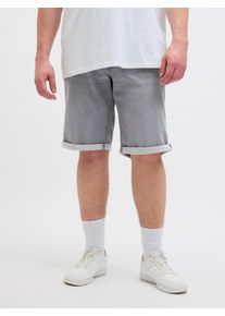 Jack & Jones PlusSize Jack & Jones PlusSize Short JJIRICK JJICON I.K. SHOR heren bermuda broeken maat 42 grijs