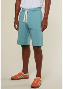 Kangaroos Sweatshort , zijvakken, contrasterende banden heren sportshorts maat S (44/46) groen