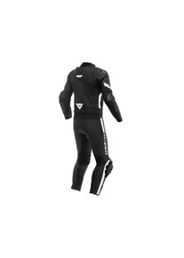 Dainese Avro 4 leren pak tweedelig (zwart / wit)