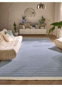 benuta Pure Villa matto Laura Sininen 120x170 cm
