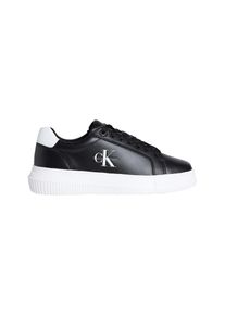 Calvin Klein Jeans Dames Sneakers laag zwart / wit 38