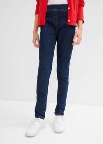 bonprix Blugi tip jeggings cu talie medie, albastru, 170