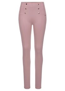 Lascana Leggings Damen gold / rosé Größe XS/S