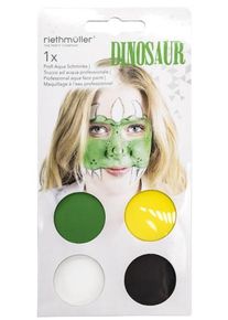 Amscan Dinosaur Aqua make-up sæt 4 stk