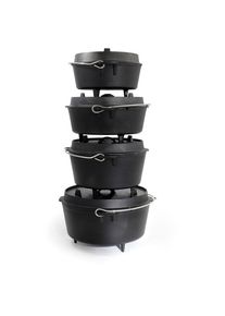 Origin Outdoors Feuertopf Grapen Pot (4,5 l, grey/black)