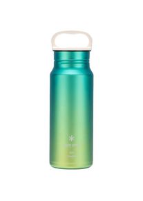 Snow Peak Titanium Aurora Bottle 600 Water bottle (600 ml, green/turquoise)