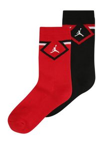 Jordan Sokken 'DIAMOND' vuurrood / zwart / wit 4-5Y