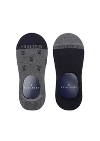 Scalpers Füßlinge Herren navy / dunkelgrau Größe 41/46