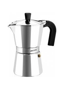 Monix M620006 Manual Coffee Maker Moka Pot Aluminio