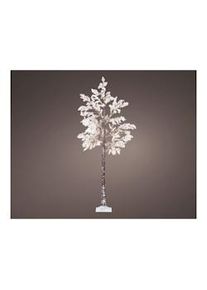 Lumineo Arbol Micro Led Flores Blancas Ip44 210Cm