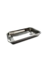 Tarrington House Vassoio per barbecue, acciaio inossidabile, 31.2 x 21.5 x 4.5 cm, lavabile in lavastoviglie, argento