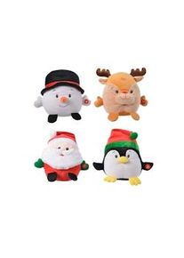 Decoris Muñeco Navideño Cantarin 4 Modelos Surtidos Con Vibracion Y Sonido 21X20X21Cm