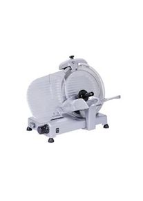 METRO Professional Affettatrice GFS2030, alluminio / acciaio inox, 55x48x43 cm, Ø lama: 30 cm, spessore taglio: 1-15mm, 180 W, argento