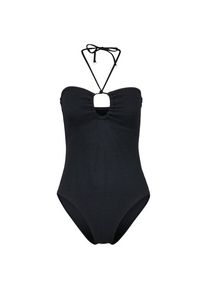 Seafolly Womens Sea Dive Bandeau One Piece Badpak Dames (38 |zwart)