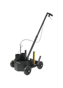 Durable Verfmarkeerwagen DURALINE EasyTrack, streepbreedte 40 - 100 mm, geschikt voor blikken van 750 ml