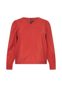 Vero Moda Curve Bluse 'SANI' Damen rot Größe XXL