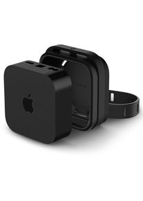Spigen Silicone Fit Mount black - Apple TV 4K 3th Gen (2022)