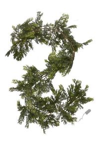 Ginger Ray Country house Christmas pine garland 1.8m